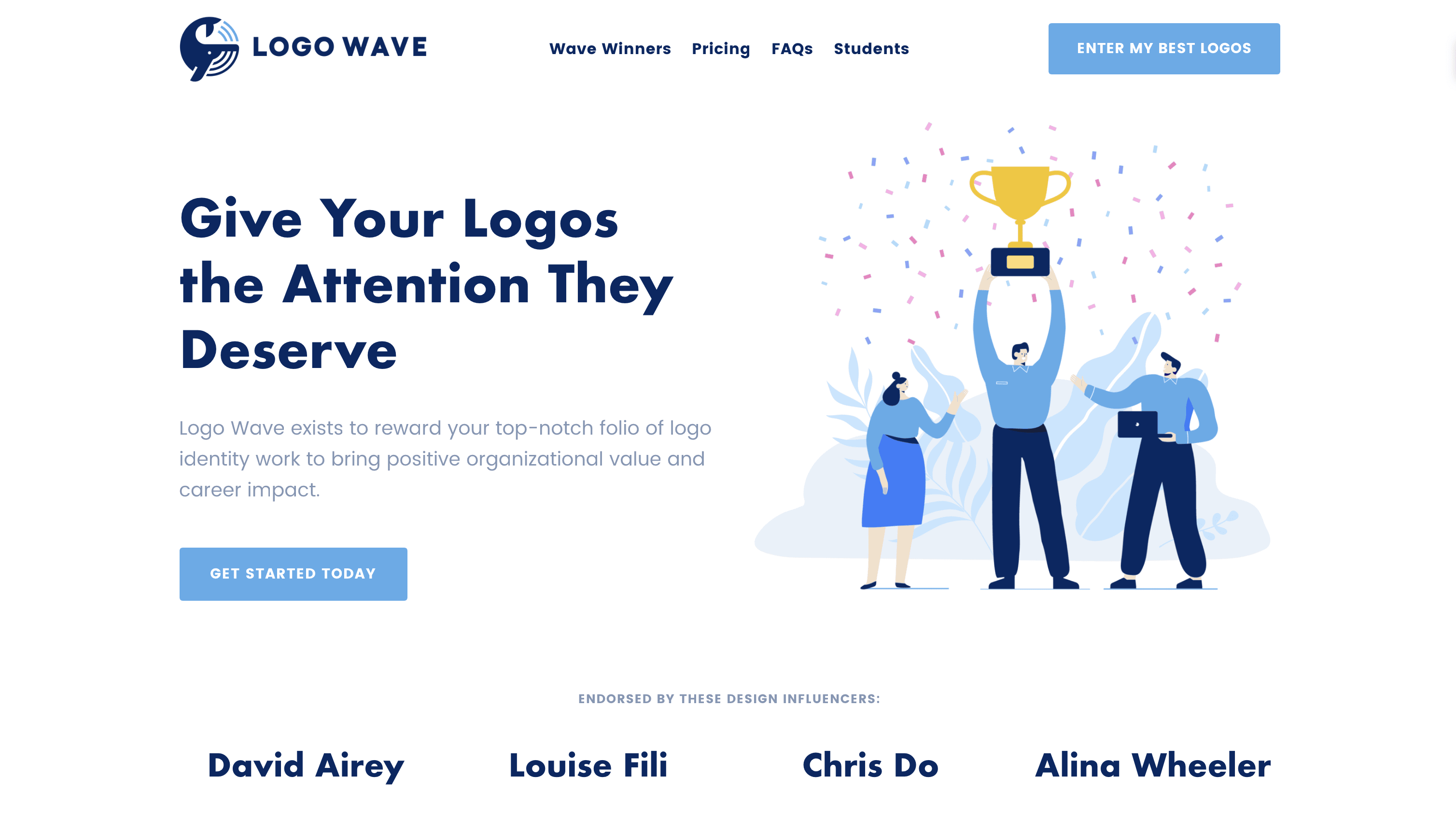 Logo Wave Website